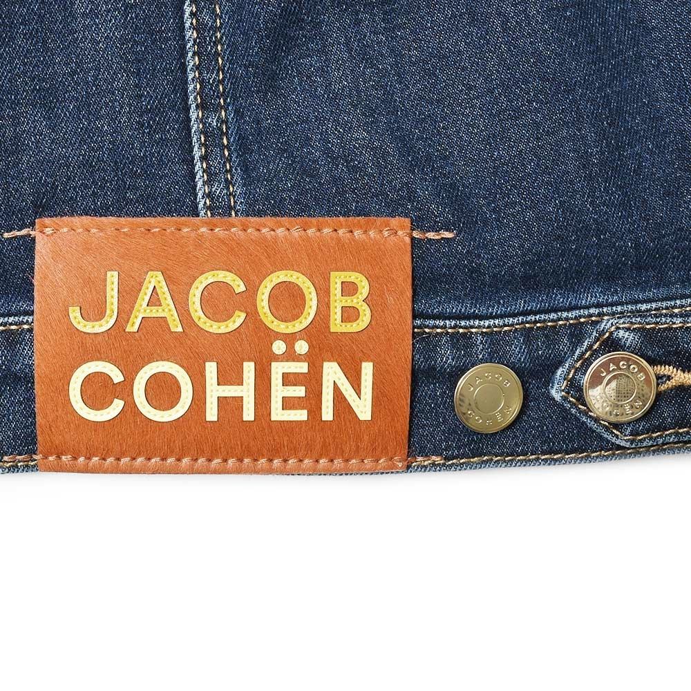 JACOB COHEN(ヤコブコーエン) ヴィンテージウォッシュストレッチデニムジャケット 81701/S3678/548D