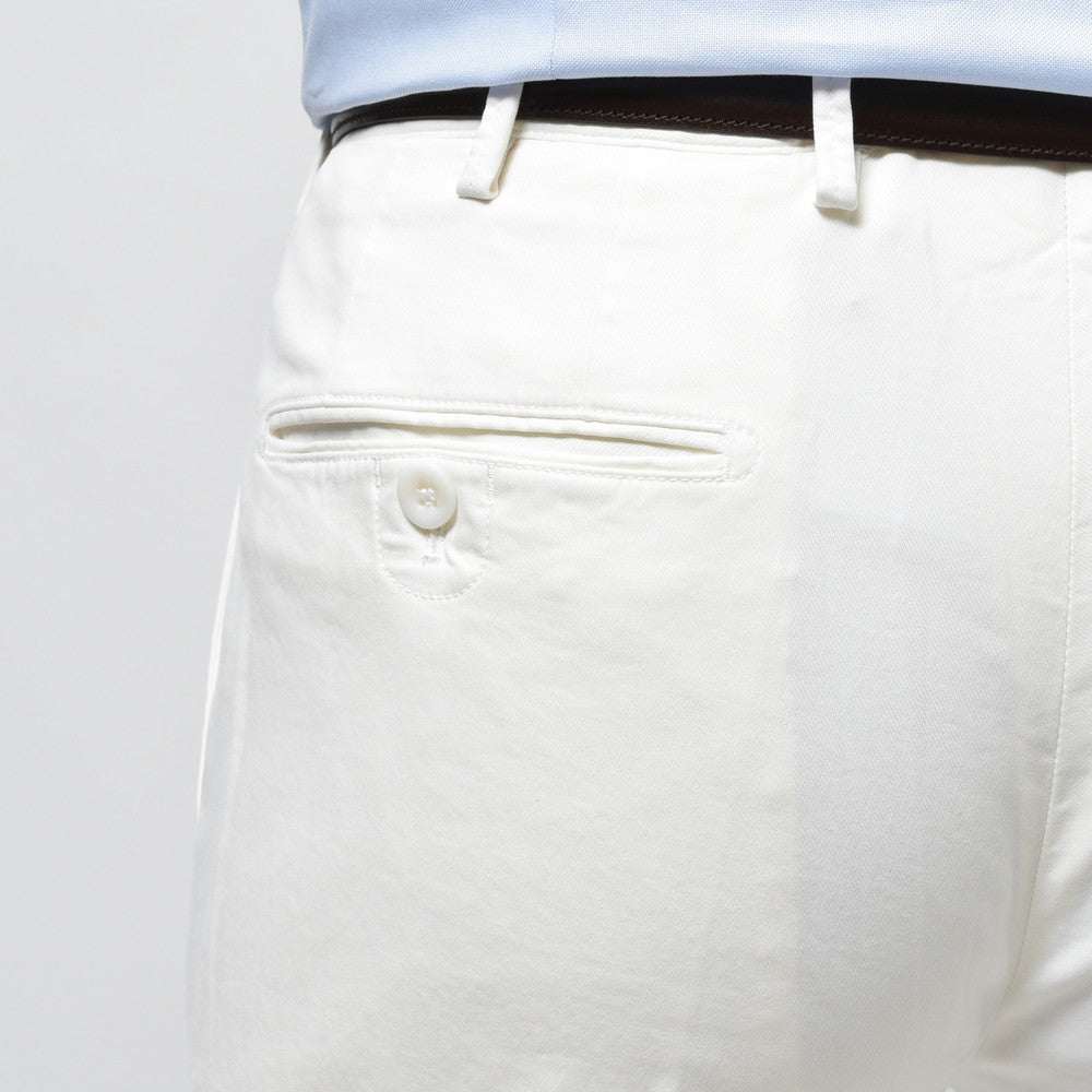 INCOTEX(インコテックス) TAPERED FIT ガーメントダイストレッチコットンピーチツイルテーパードパンツ 1W0018-4055B