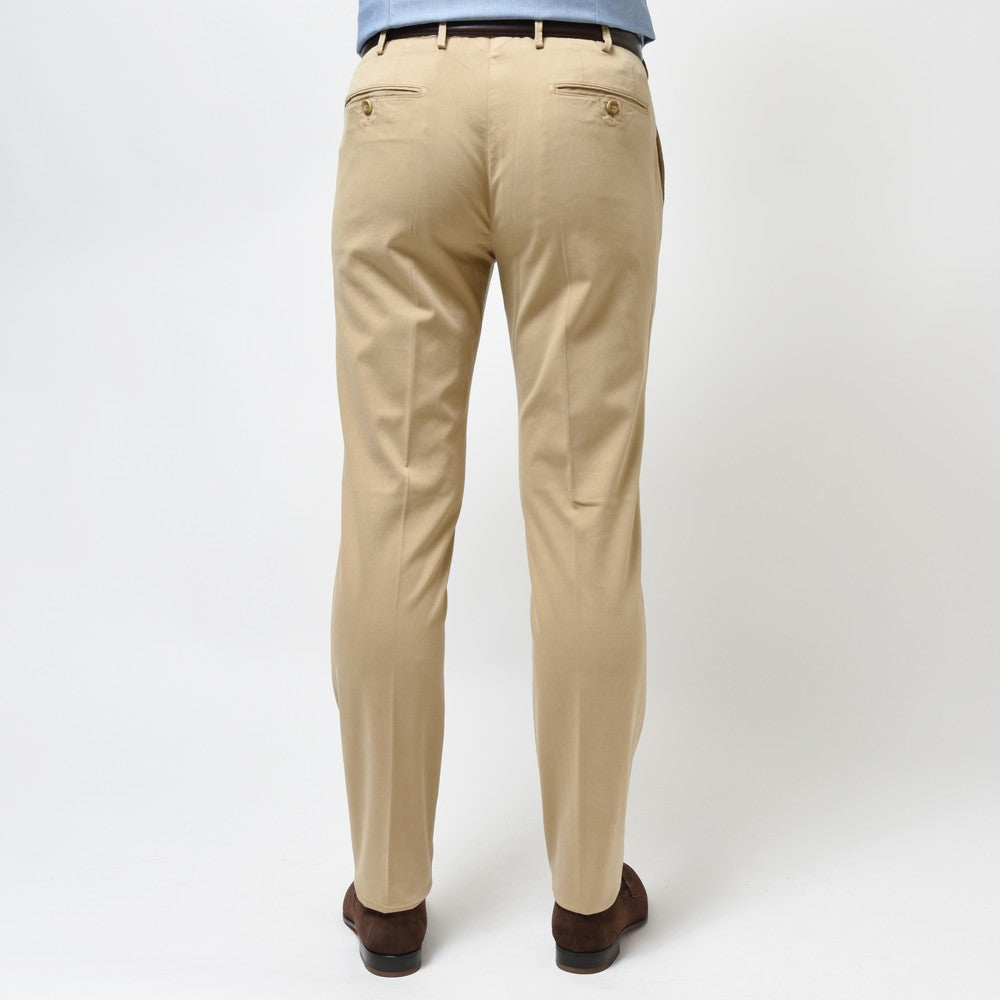 INCOTEX(インコテックス) TAPERED FIT ガーメントダイストレッチコットンピーチツイルテーパードパンツ 1W0018-4055B