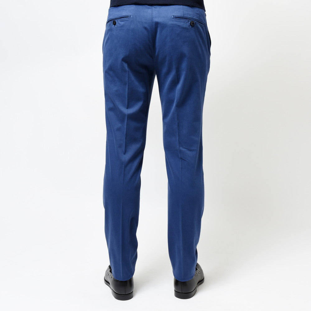 INCOTEX(インコテックス) TAPERED FIT ガーメントダイストレッチコットンピーチツイルテーパードパンツ 1W0018-4055B