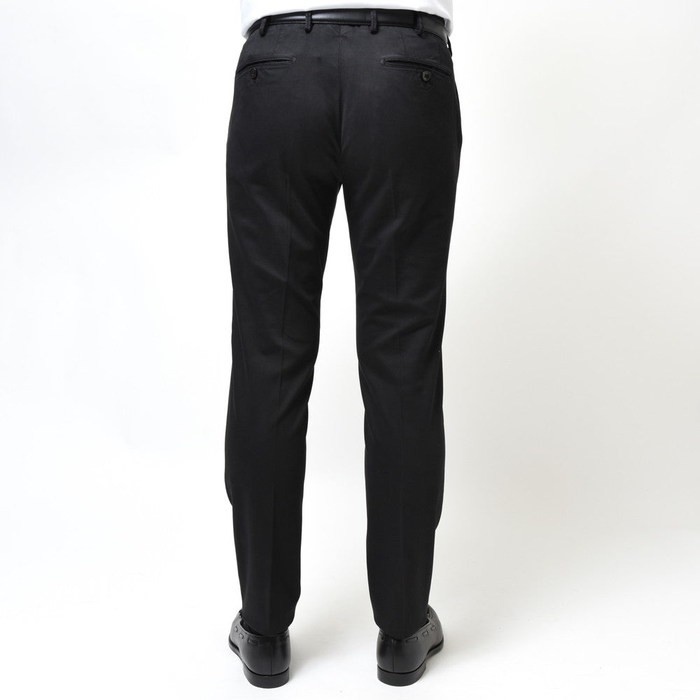 INCOTEX(インコテックス) TAPERED FIT ガーメントダイストレッチコットンピーチツイルテーパードパンツ 1W0018-4055B