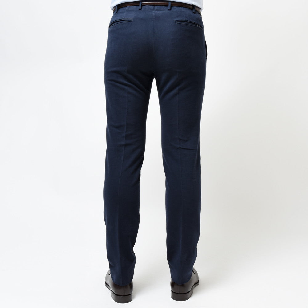 INCOTEX(インコテックス) SLIM FIT ガーメントダイストレッチコットンドスキンテーパードパンツ 1W0030-4539A