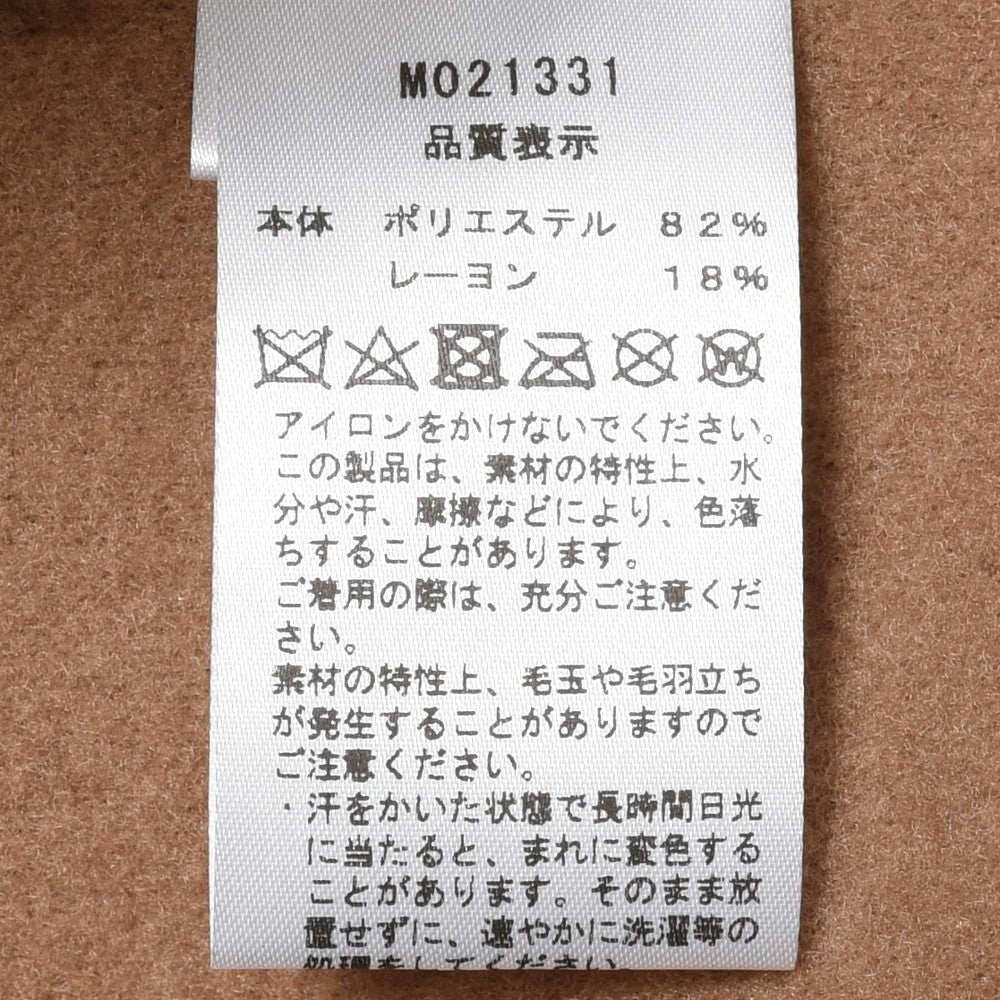 moncao(モンサオ) ポリエステルレーヨンフリースハーフジップハイネックプルオーバー M021331