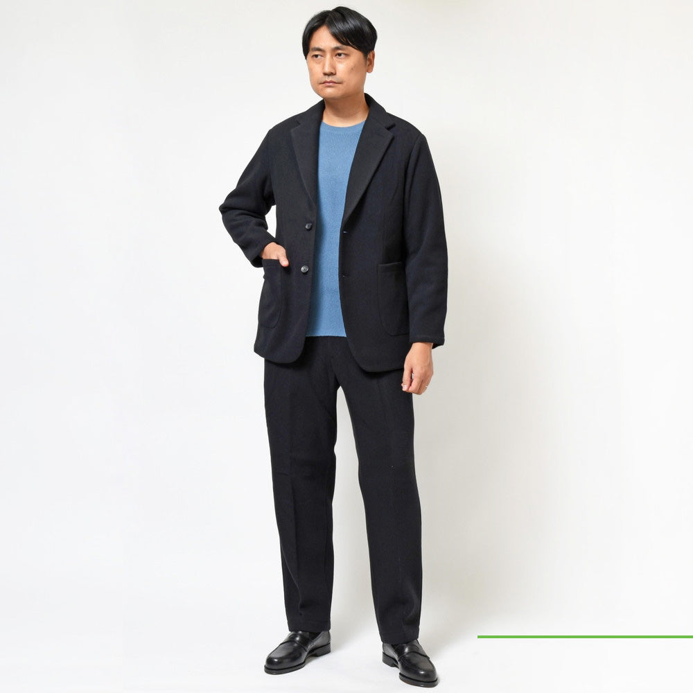moncao(モンサオ) ポリエステルレーヨンフリース2Bジャケット M021322