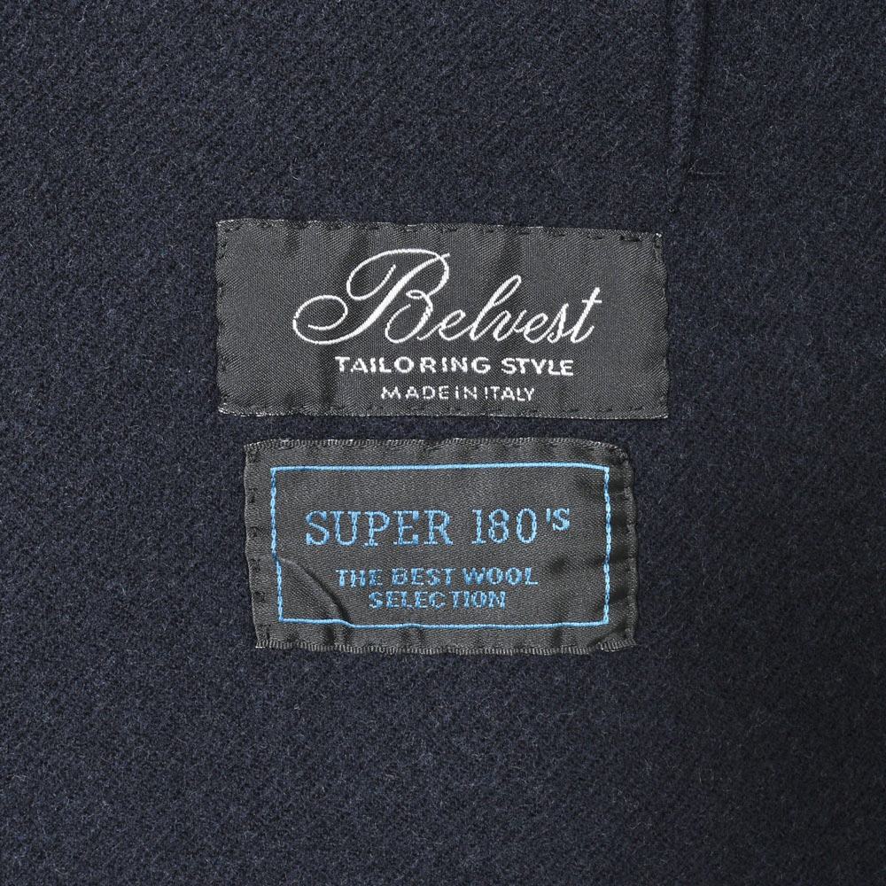 Belvest(ベルベスト) SUPER180'sウールフランネルダブルチェスターフィールドコート PT11DBA-9334