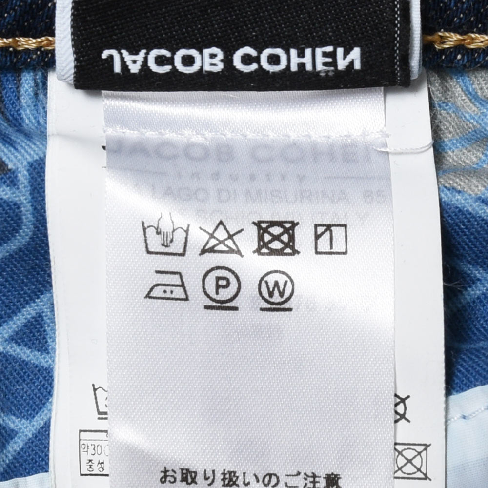 JACOB COHEN(ヤコブコーエン) BARDバード PREMIUM EDITION ハードウォッシュドコットンストレッチ テーパードフィットペイントデニム 226-62525