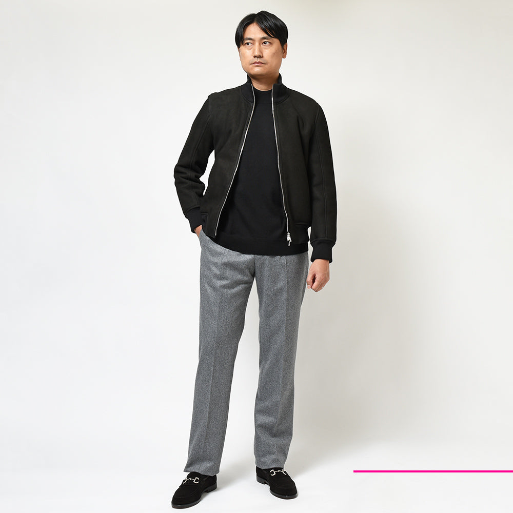 EMMETI エンメティ ARMANDO ムートン ボンバージャケット