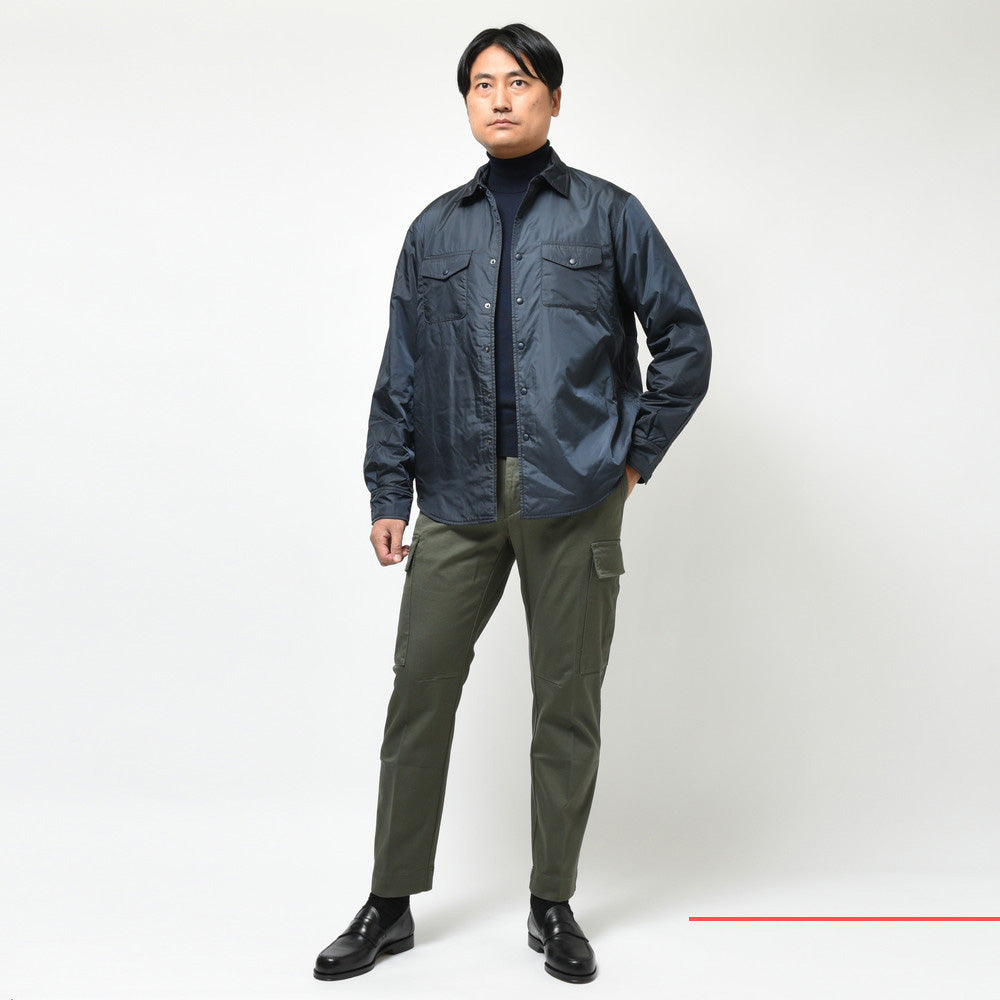 ASPESI(アスペジ) パデッドナイロンCPOシャツ I029 13PIU/22921II0297961
