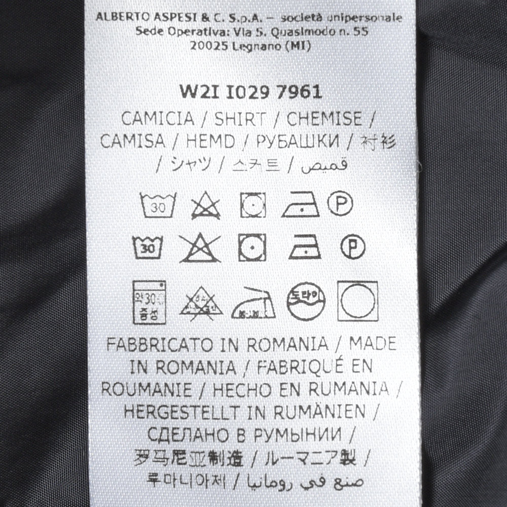 ASPESI(アスペジ) パデッドナイロンCPOシャツ I029 13PIU/22921II0297961