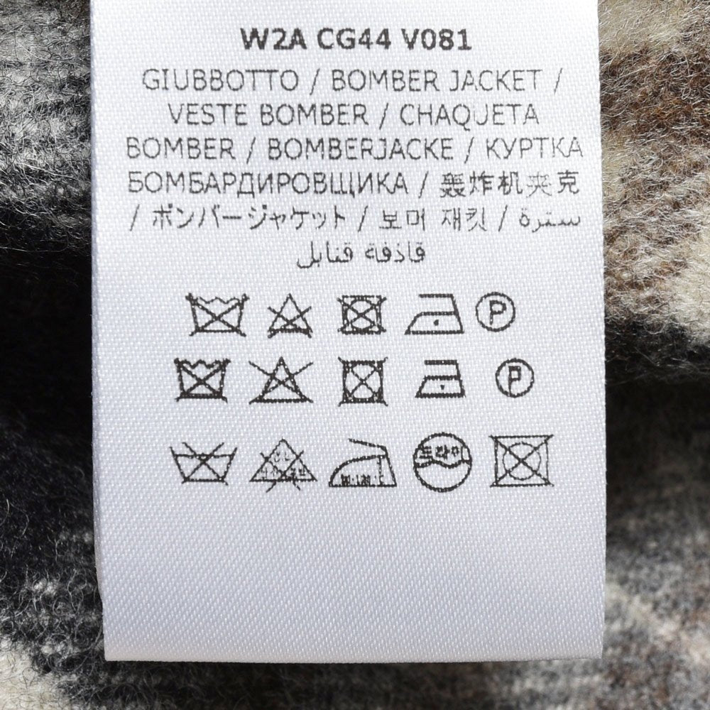 ASPESI(アスペジ) ウールフランネルオーバーチェックCPOシャツ 22924ACG44V081