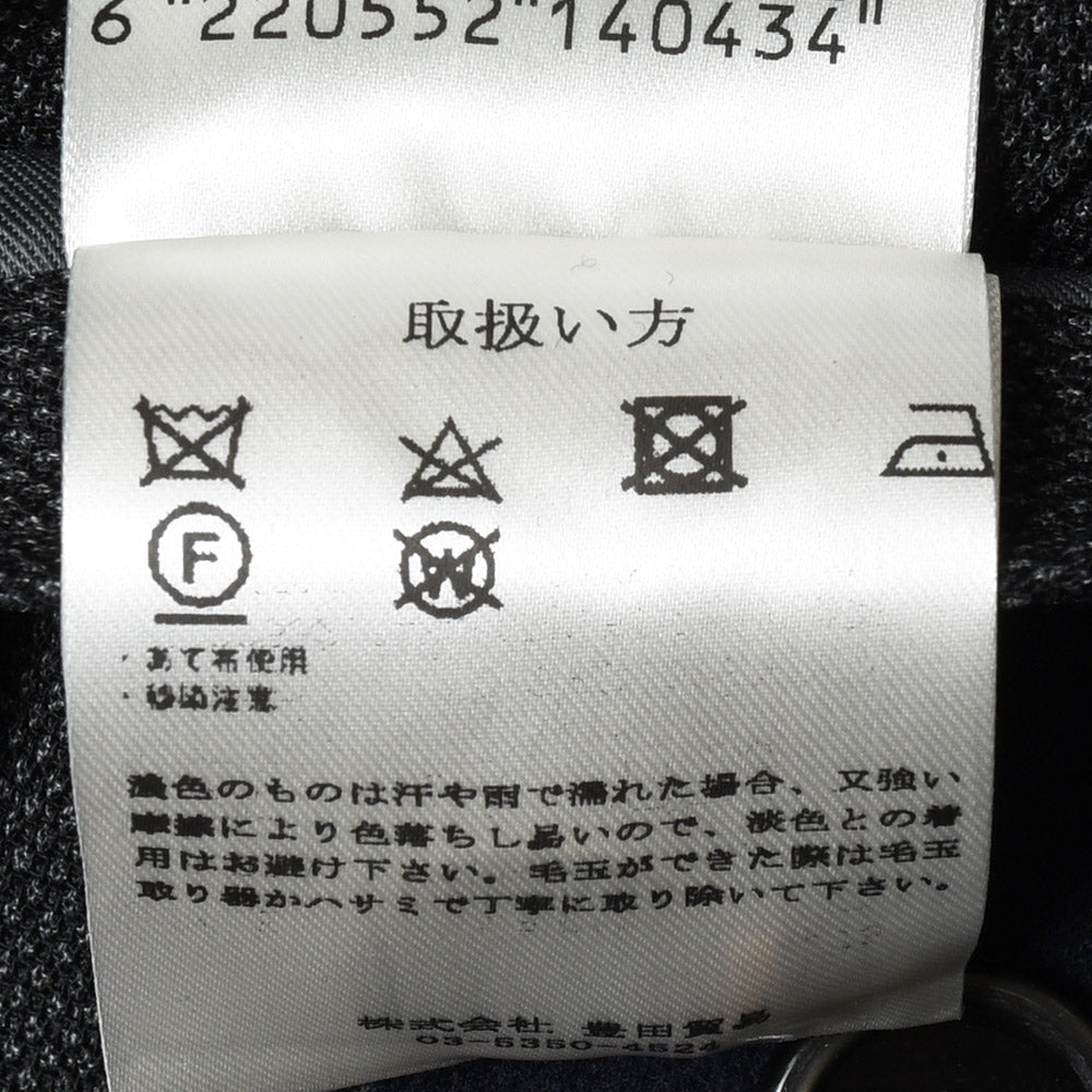 LARDINI(ラルディーニ) ADVANCEアドヴァンス ポリウールストレッチバーズアイ3B1プリーツスーツ 86107AQ401