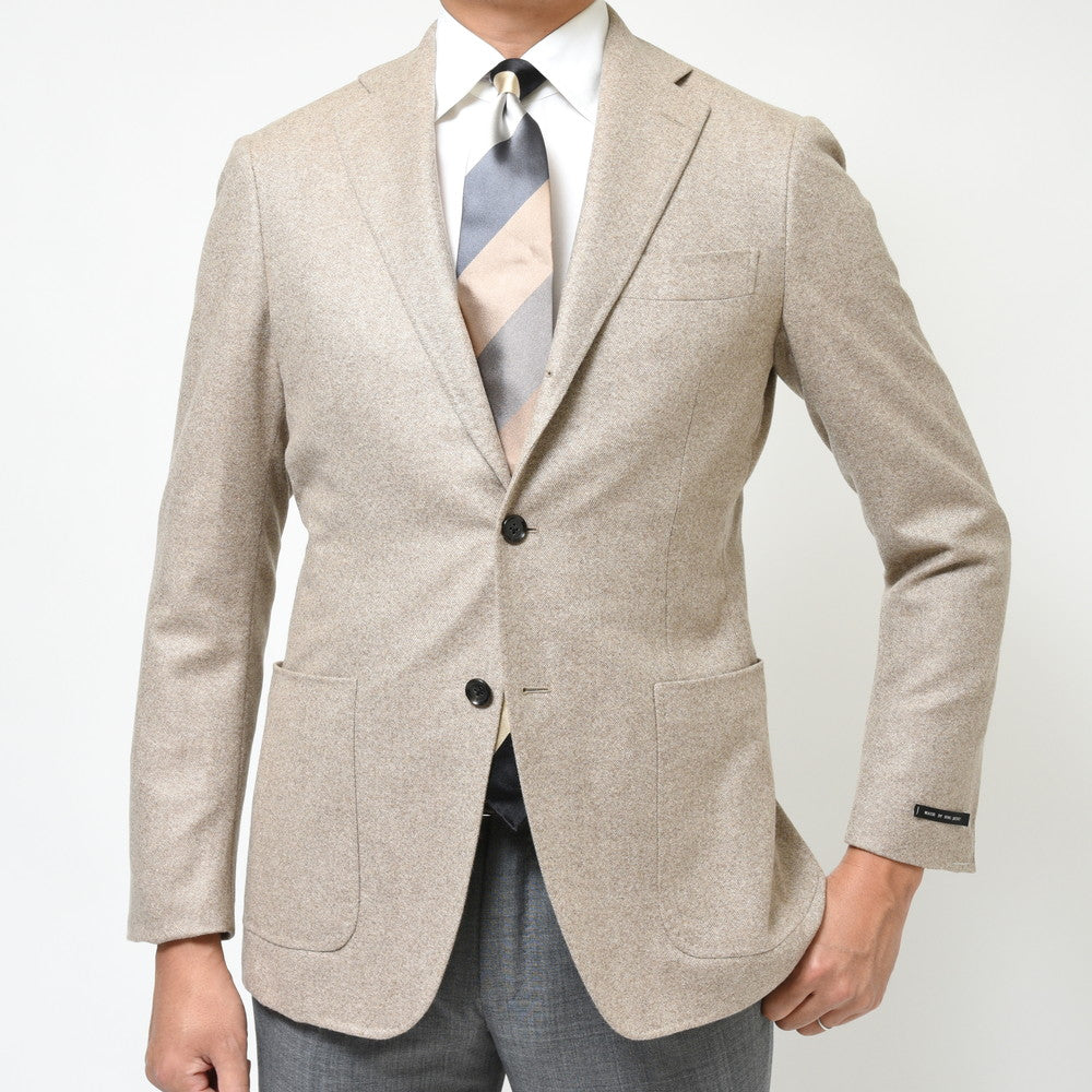 guji(グジ) アンダイドカシミアライトホームスパン3Bジャケット GUJ-02F(MADE BY RING JACKET / LoroPianaファブリック使用)【秋/冬】