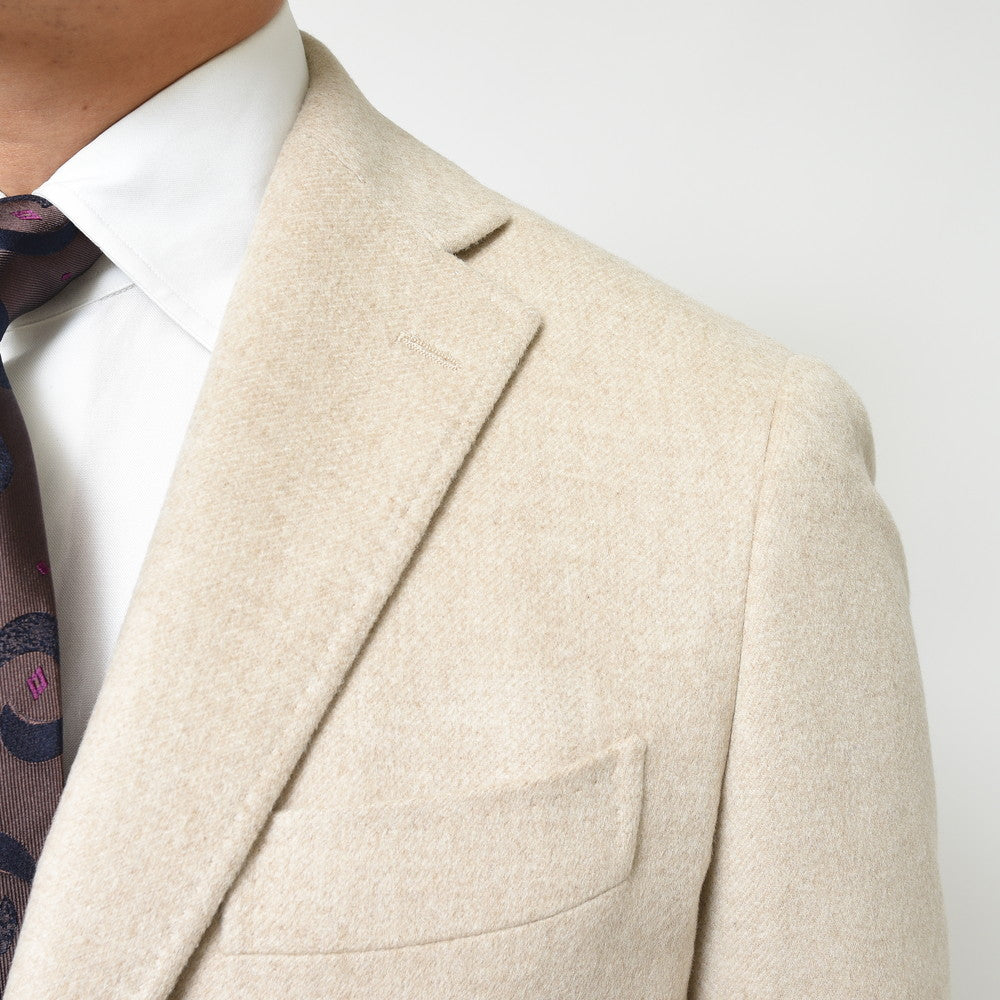 guji(グジ) カシミアフランネル3Bジャケット GUJ-02F(MADE BY RING JACKET / LoroPianaファブリック使用)【秋/冬】