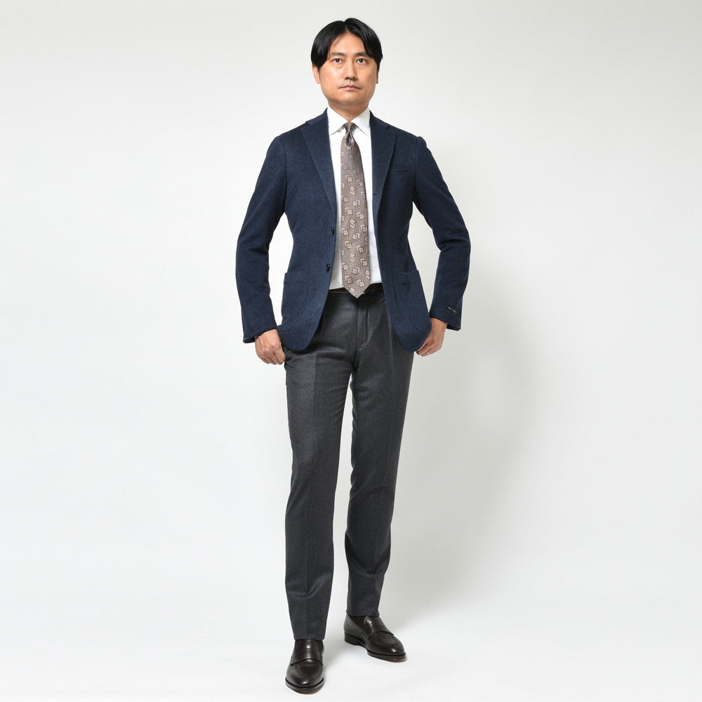 guji(グジ) カシミアフランネル3Bジャケット GUJ-02F(MADE BY RING JACKET / LoroPianaファブリック使用)【秋/冬】