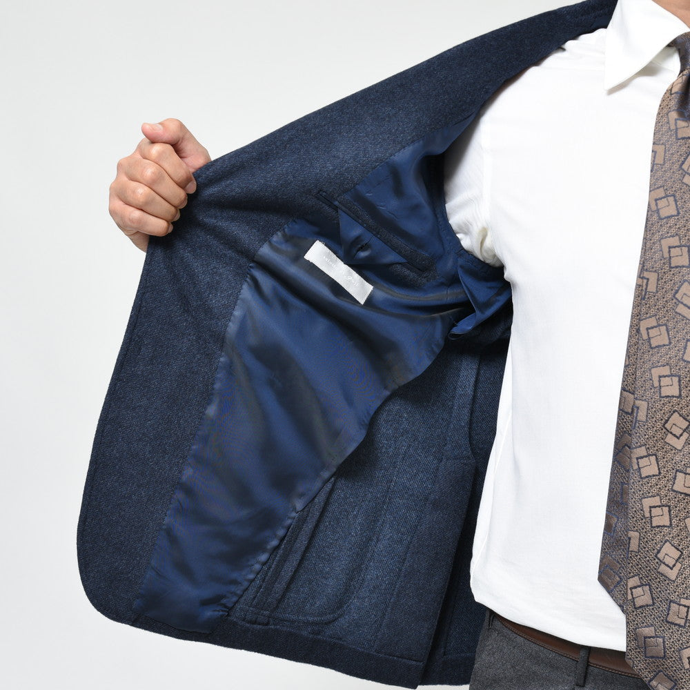 guji(グジ) カシミアフランネル3Bジャケット GUJ-02F(MADE BY RING JACKET / LoroPianaファブリック使用)【秋/冬】