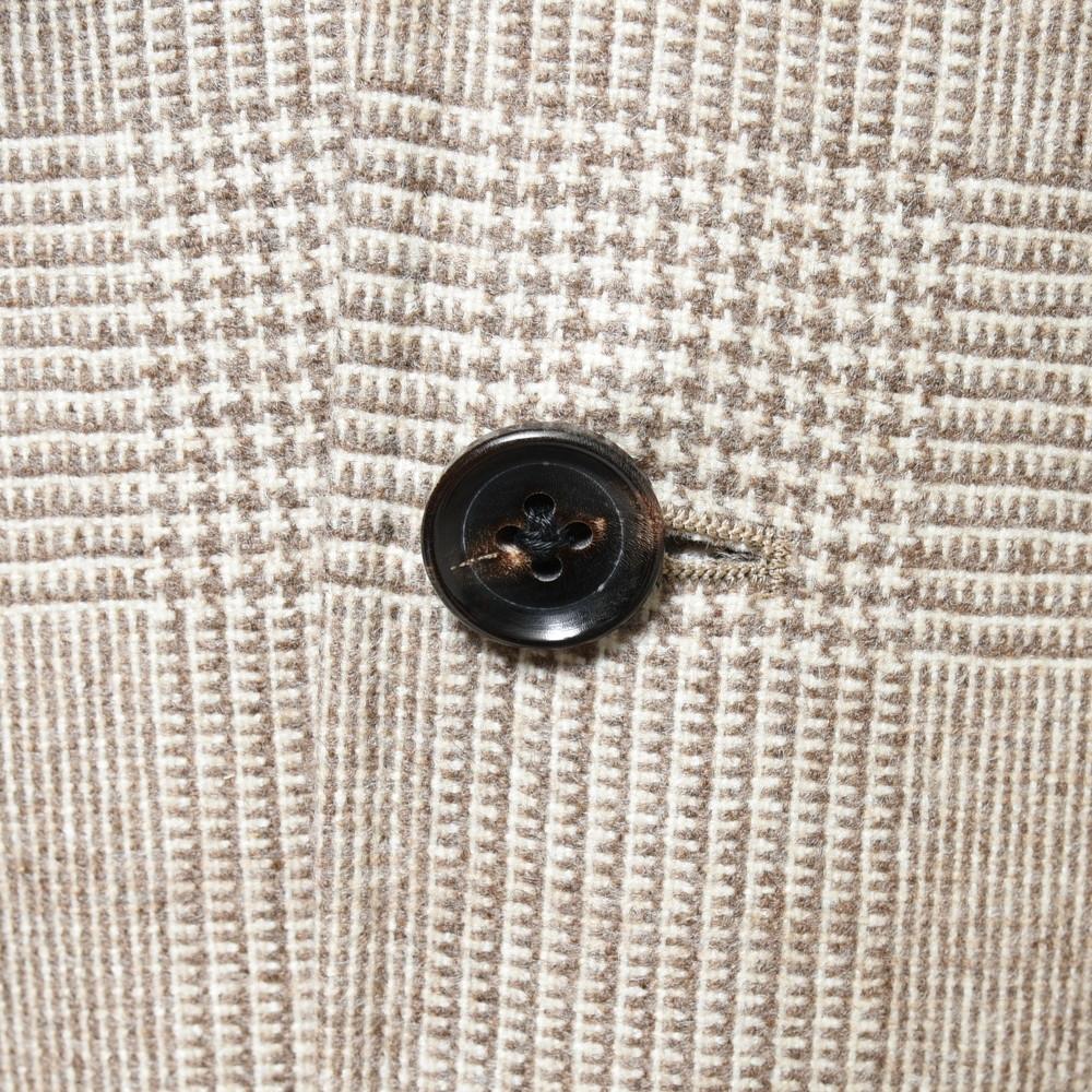 guji(グジ) アンダイドカシミアサキソニーグレンチェック3Bジャケット GUJ-02F(MADE BY RING JACKET / LoroPianaファブリック使用)【秋/冬】