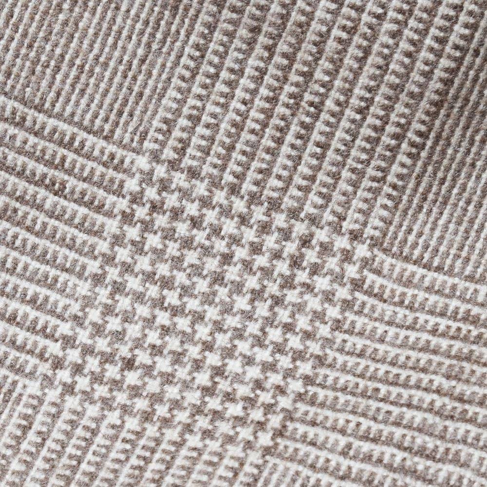 guji(グジ) アンダイドカシミアサキソニーグレンチェック3Bジャケット GUJ-02F(MADE BY RING JACKET / LoroPianaファブリック使用)【秋/冬】