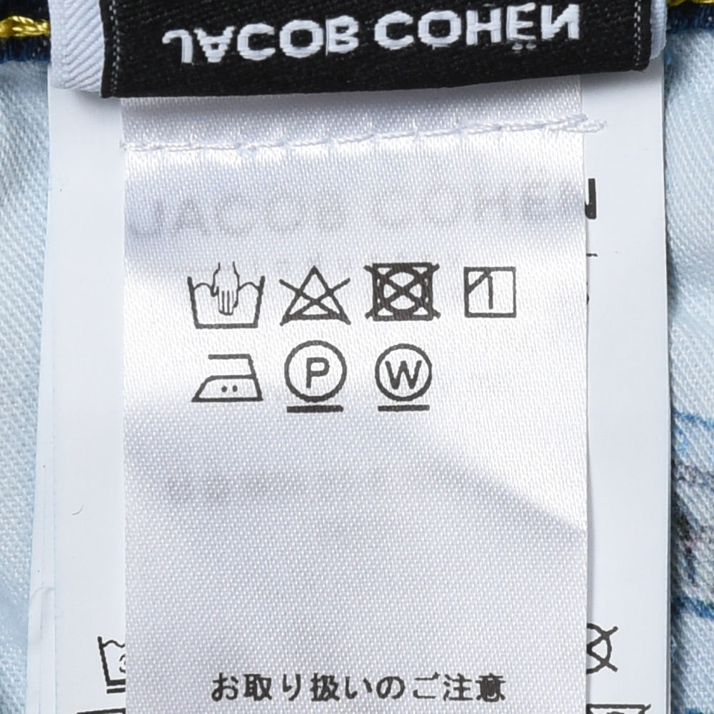 JACOB COHEN(ヤコブコーエン) BARDバード PREMIUM EDITION ウォッシュドコットンストレッチ テーパードフィットデニム 226-82474