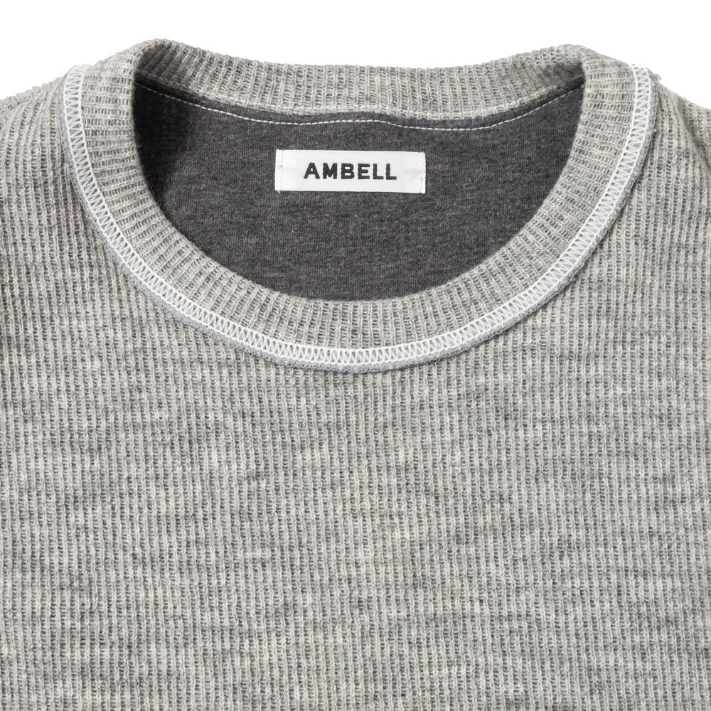 AMBELL(アンベル)<BR>00043 ダブルフェイスニットソー プルオーバー