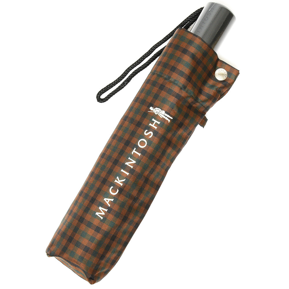 MACKINTOSH(マッキントッシュ) UVカットポリエステルギンガムチェックフォールディングアンブレラ AYR UMBRELLA