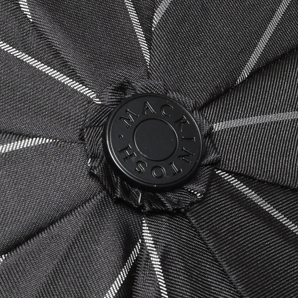 MACKINTOSH(マッキントッシュ) UVカットポリエステルチョークストライプフォールディングアンブレラ AYR UMBRELLA