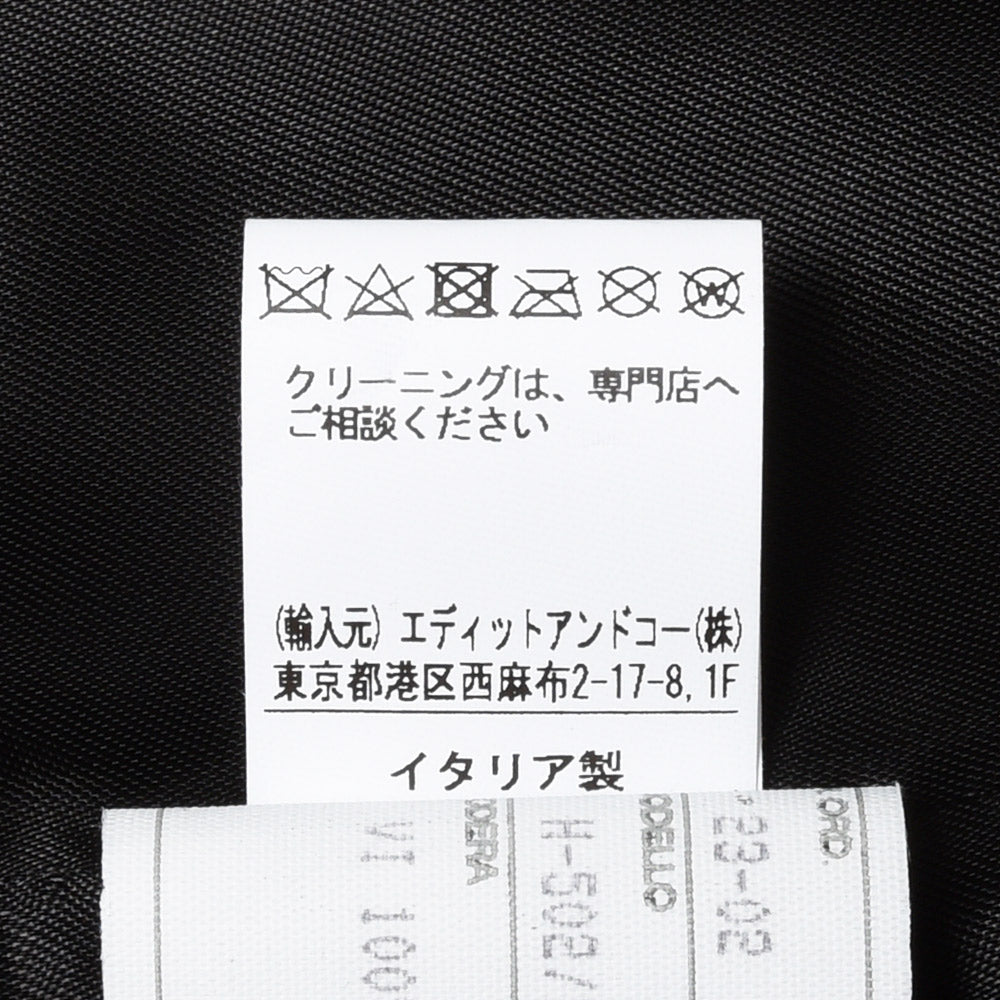 Cinquanta(チンクアンタ) ゴートスエードスタンドカラーシングルライダース H502/1-2011/2012