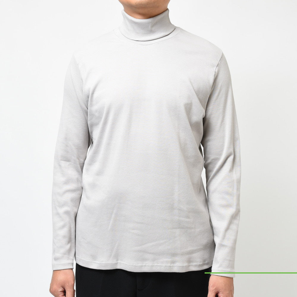 MAISON CORNICHON(メゾン コルニション) コットンフライスタートルネックL/Sカットソー