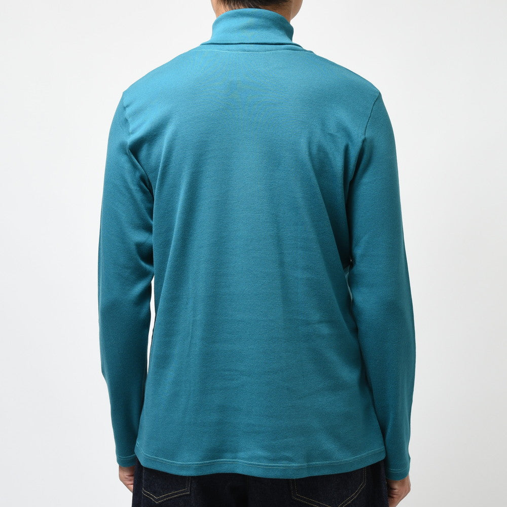 MAISON CORNICHON(メゾン コルニション) コットンフライスタートルネックL/Sカットソー