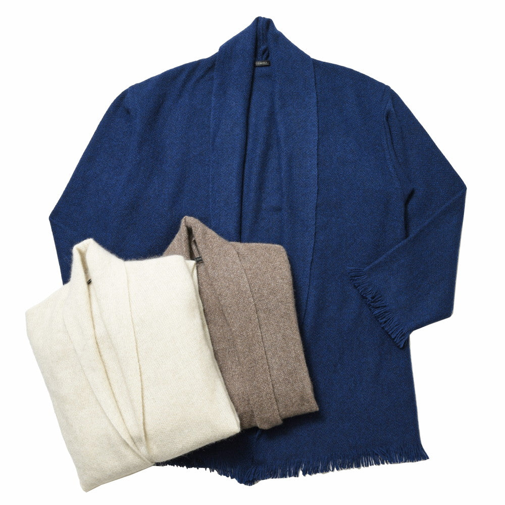 COMOLI(コモリ)×Norlha(ノラ) ヤクウールストールジャケット NOMAD NETS