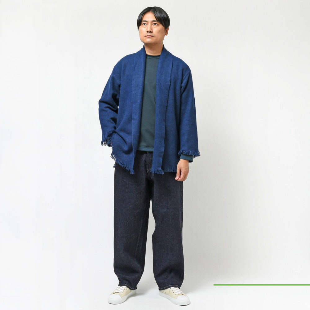 COMOLI(コモリ)×Norlha(ノラ) ヤクウールストールジャケット NOMAD NETS