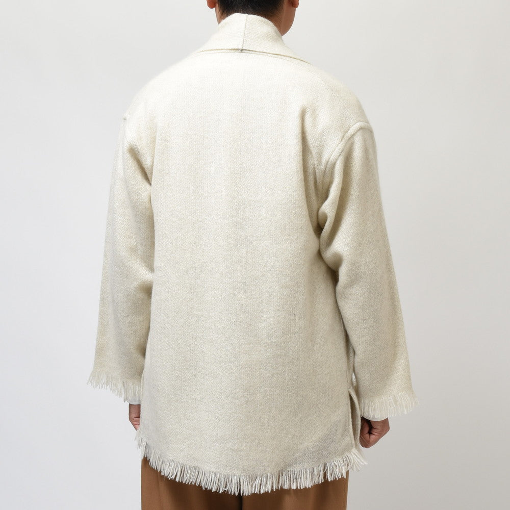 COMOLI(コモリ)×Norlha(ノラ) ヤクウールストールジャケット NOMAD NETS