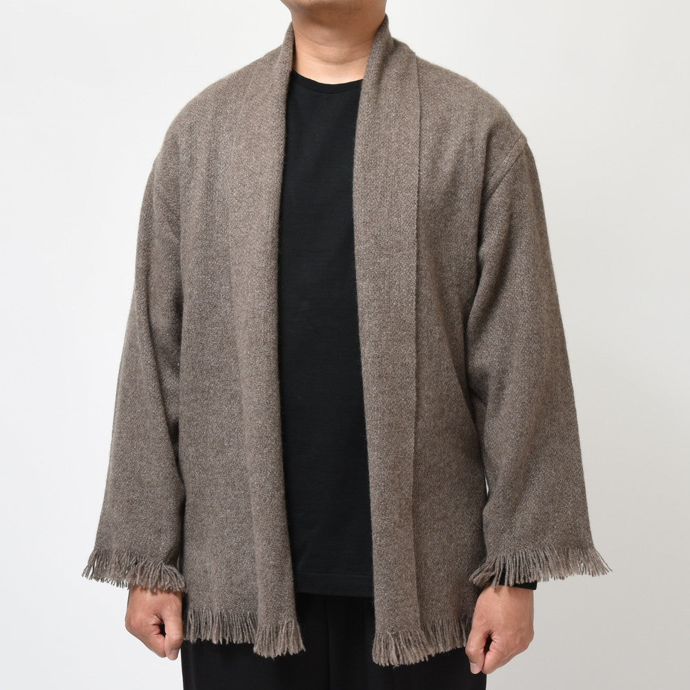 COMOLI(コモリ)×Norlha(ノラ) ヤクウールストールジャケット NOMAD NETS