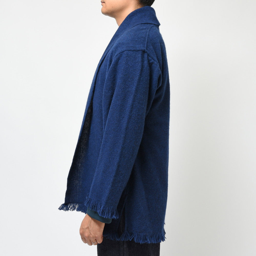 COMOLI(コモリ)×Norlha(ノラ) ヤクウールストールジャケット NOMAD NETS