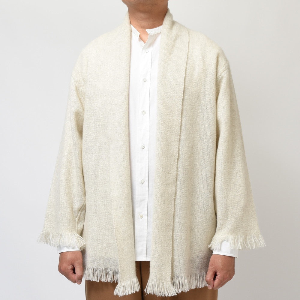 COMOLI(コモリ)×Norlha(ノラ) ヤクウールストールジャケット NOMAD NETS