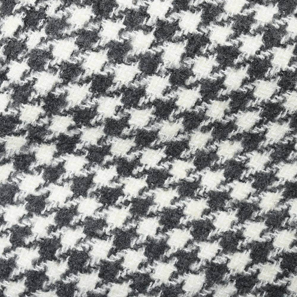 LARDINI(ラルディーニ) RETROレトロ ブークレライトツィードハウンドトゥースダブルブレストポロコートJY23005/ITC61604