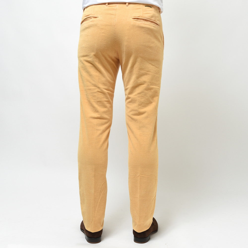 INCOTEX SLACKS(インコテックス スラックス) SLIM FIT ガーメントダイストレッチコットンコーデュロイテーパードパンツ 470-81535(M)