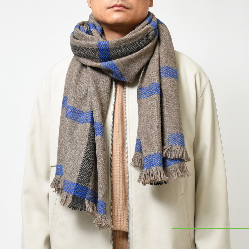 Norlha(ノラ) ヤクウールウィンドーペーンストール NOMAD NETS WIDE SQUARE 17402