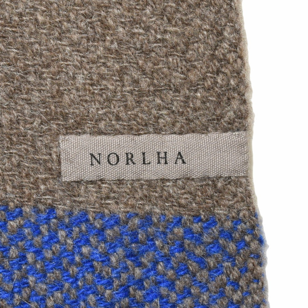 Norlha(ノラ) ヤクウールウィンドーペーンストール NOMAD NETS WIDE SQUARE 17402