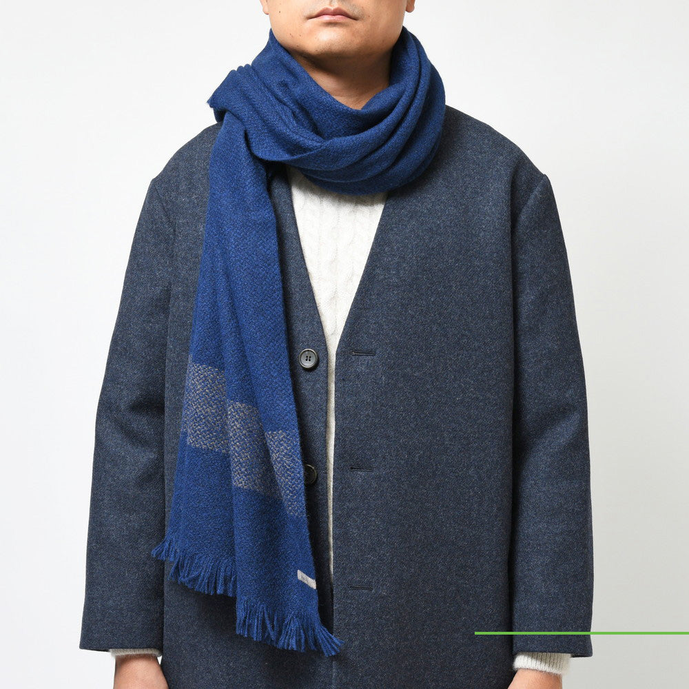 Norlha(ノラ) ヤクウールストライプストール NOMAD NETS STRIPE 16979