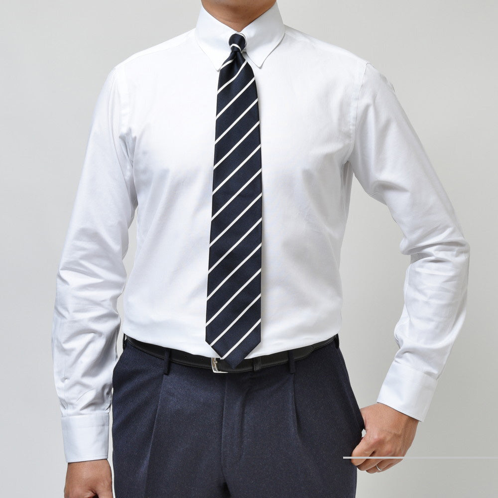 BARBA(バルバ) TAB コットンピンオックスタブカラーシャツ 487-81452