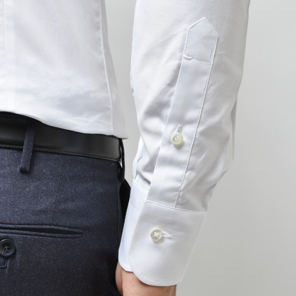 BARBA(バルバ) TAB コットンピンオックスタブカラーシャツ 487-81452
