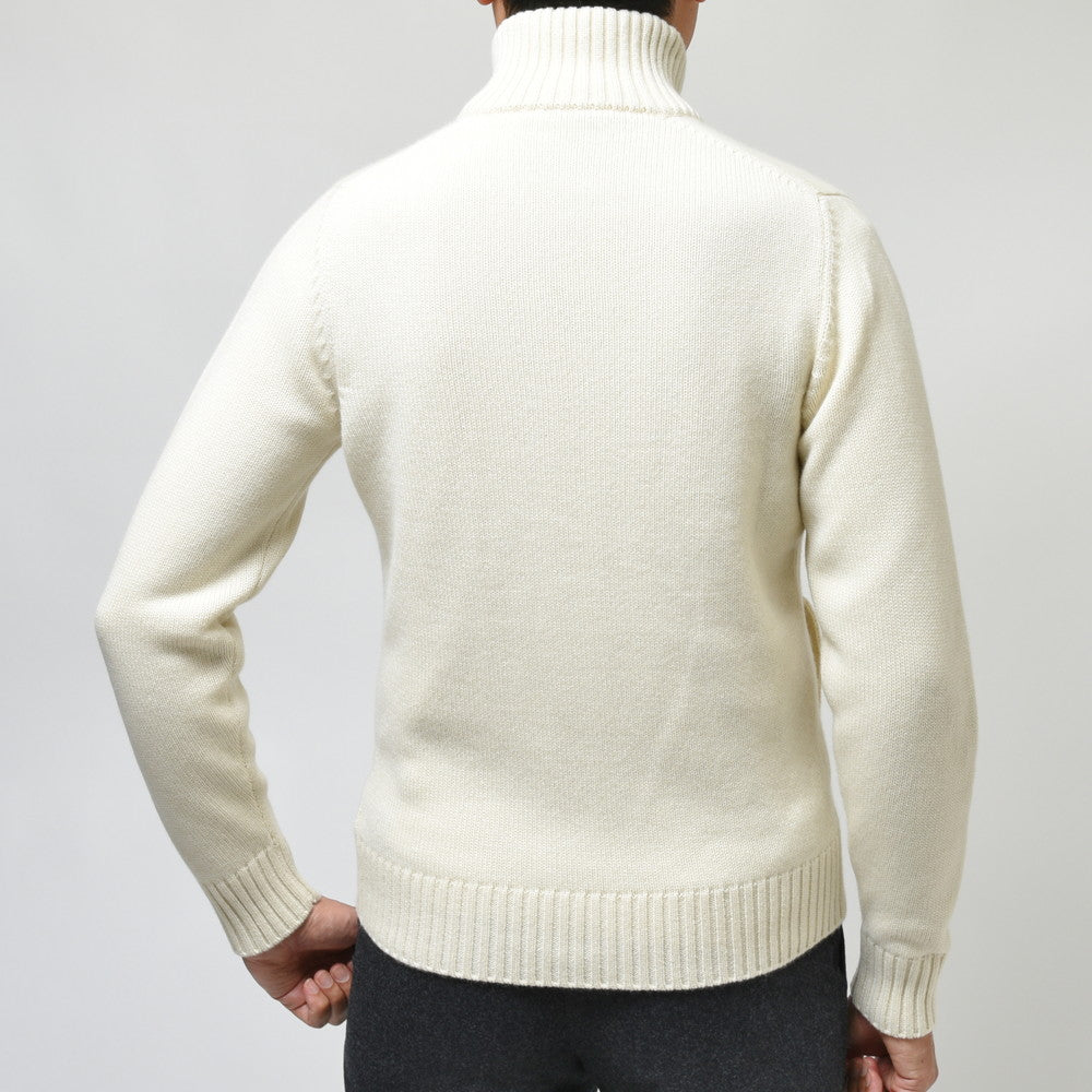 ZANONE(ザノーネ) 5ゲージカシミアスタンドカラーニットカーディガン CHIOTO SLIM FIT/812519/ZK117