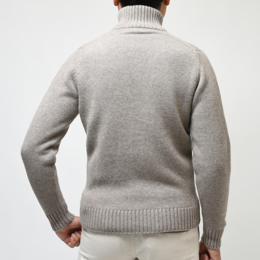 ZANONE(ザノーネ) 5ゲージカシミアスタンドカラーニットカーディガン CHIOTO SLIM FIT/812519/ZK117