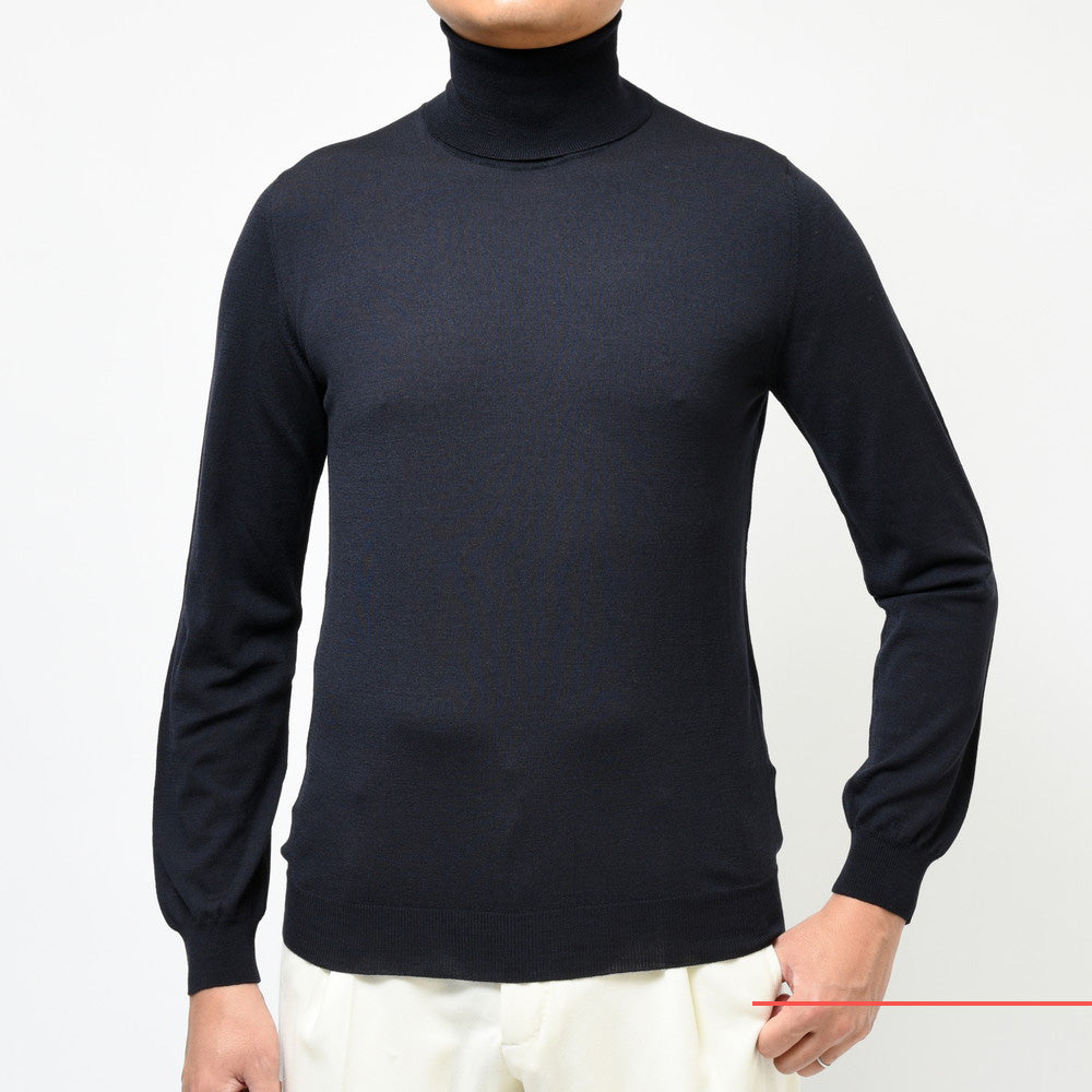ZANONE(ザノーネ) ハイゲージフレックスウールタートルネックニット DV/811938/Z0290/472-85417(M)