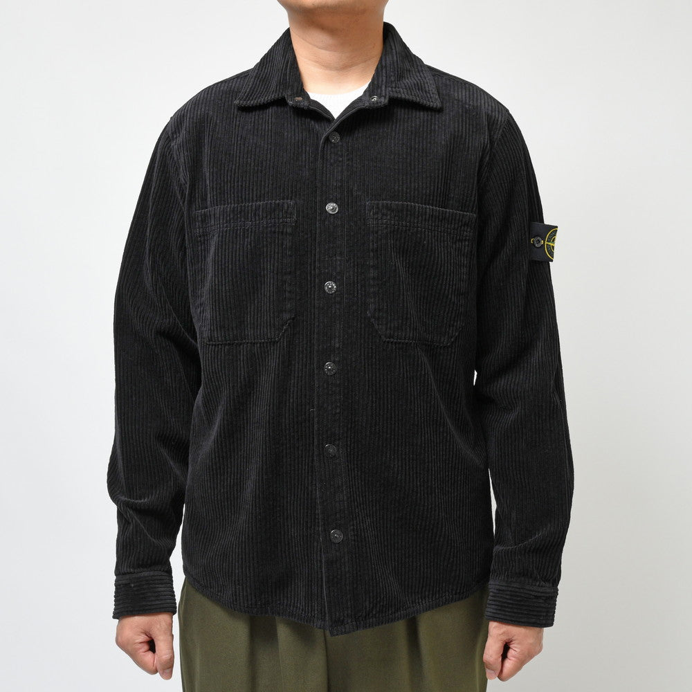 STONE ISLAND(ストーンアイランド) ガーメントダイコットンコーデュロイシャツブルゾン 79-151-13-11
