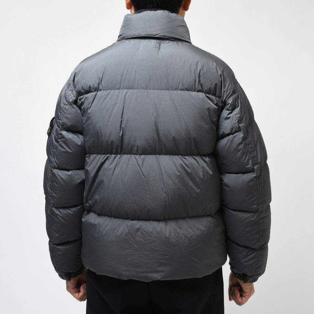 STONE ISLAND(ストーンアイランド) ガーメントダイナイロンレップススタンドカラーダウンジャケット 79-154-06-23