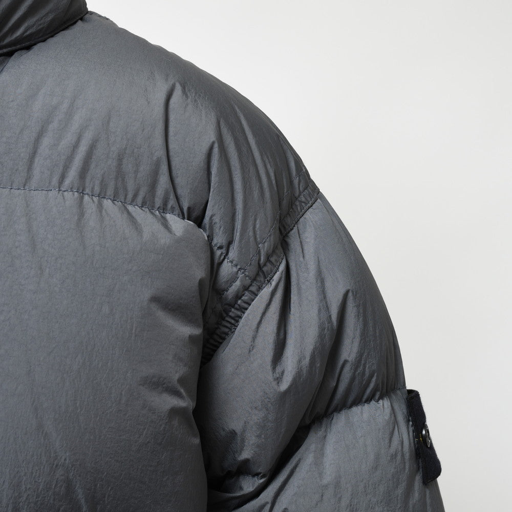 STONE ISLAND(ストーンアイランド) ガーメントダイナイロンレップススタンドカラーダウンジャケット 79-154-06-23