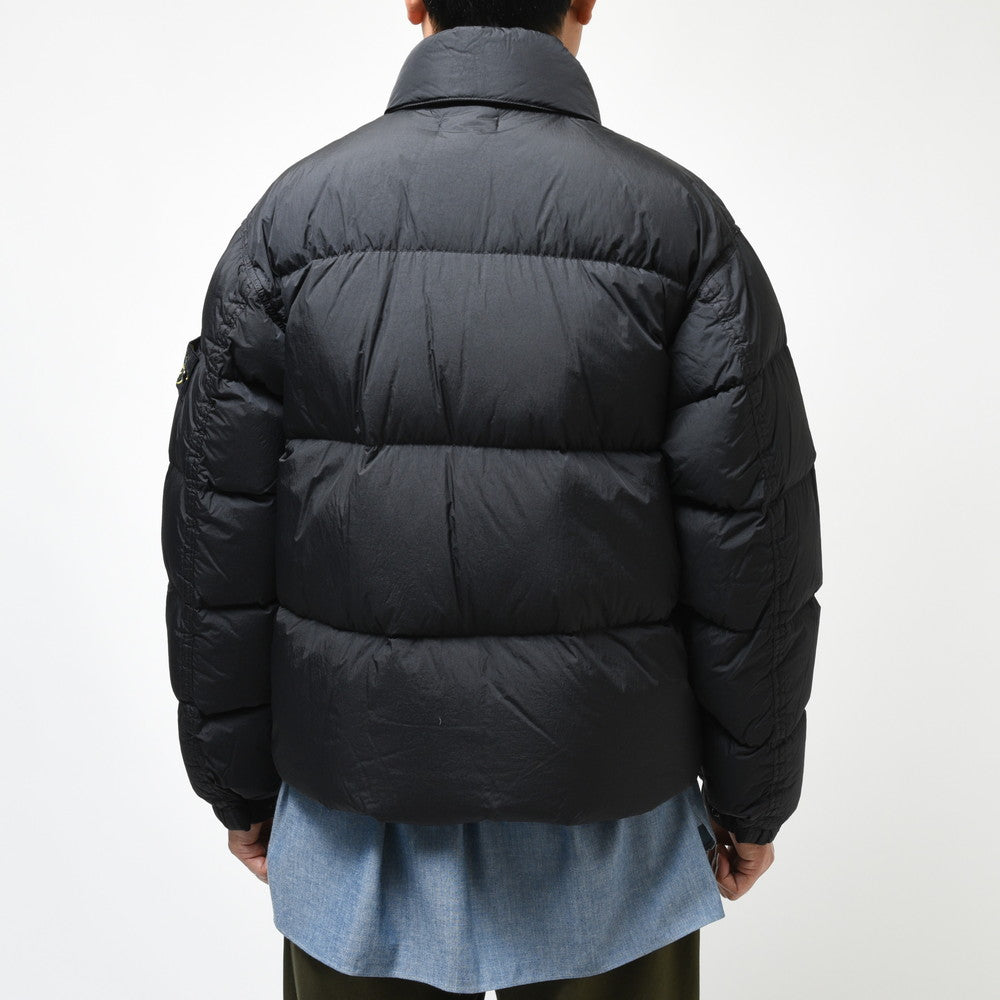 STONE ISLAND(ストーンアイランド) ガーメントダイナイロンレップススタンドカラーダウンジャケット 79-154-06-23