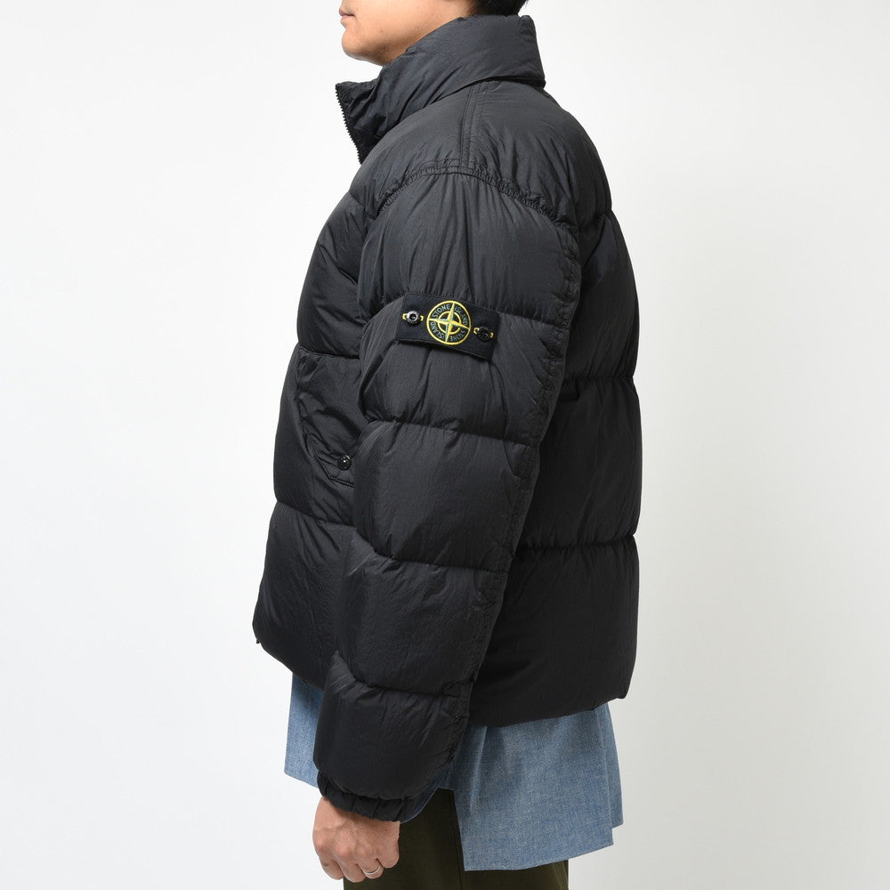 STONE ISLAND(ストーンアイランド) ガーメントダイナイロンレップススタンドカラーダウンジャケット 79-154-06-23