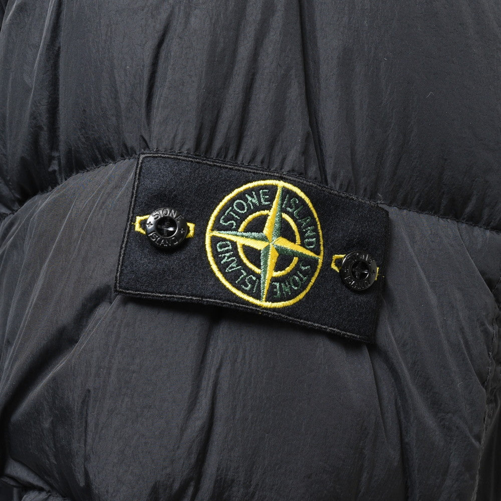 STONE ISLAND(ストーンアイランド) ガーメントダイナイロンレップススタンドカラーダウンジャケット 79-154-06-23